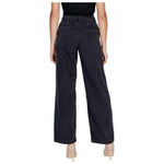 Jacqueline De Yong Black Cotton Relaxed Fit Jean JA-14839800009-M/32