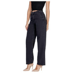 Jacqueline De Yong Black Cotton Relaxed Fit Jean JA-14839800009-M/32