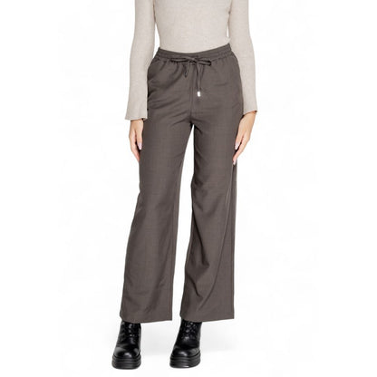 Only Gray Polyester Pant