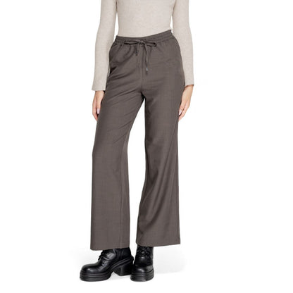Only Gray Polyester Pant