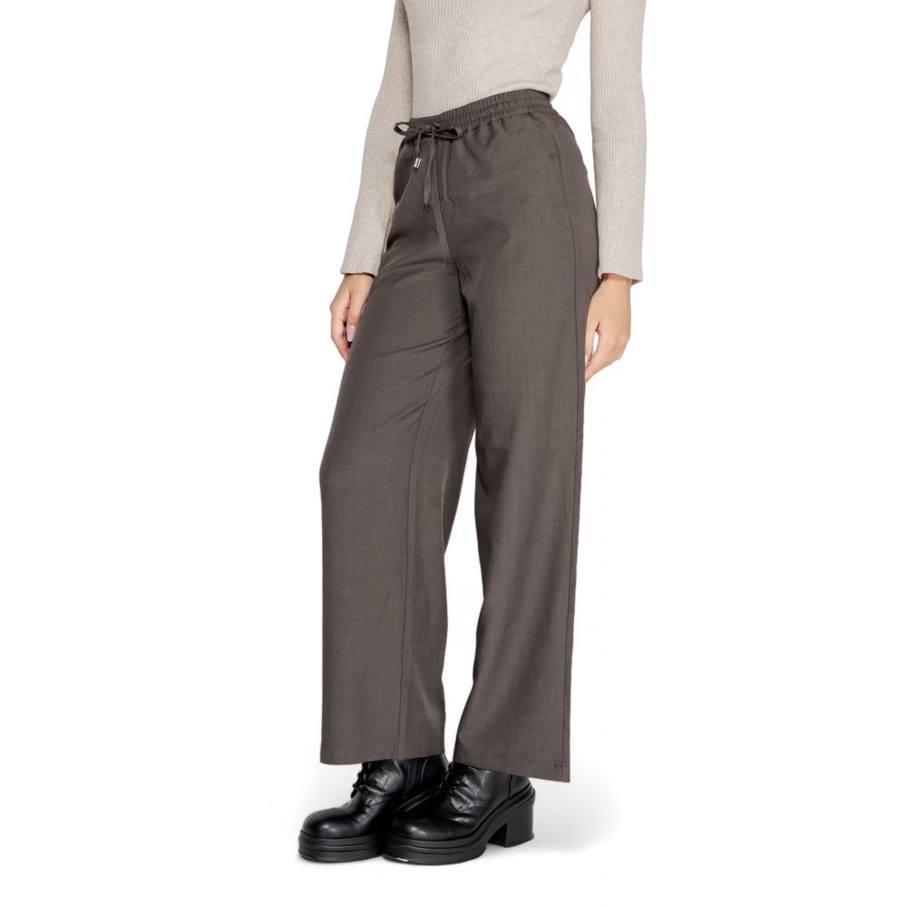 Only Gray Polyester Pant