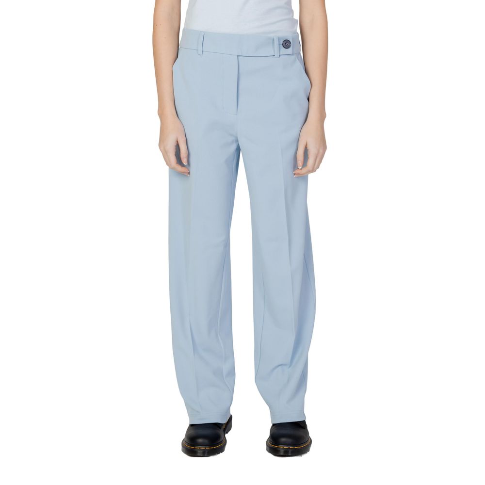 Only Blue Polyester Pant