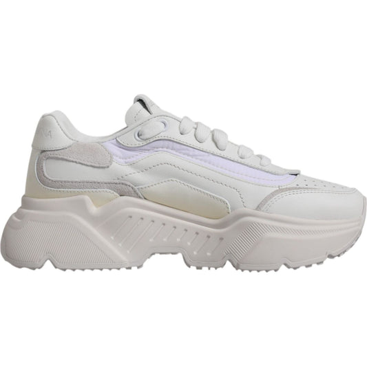 Dolce & Gabbana White Daymaster Low Top Sneakers Shoes