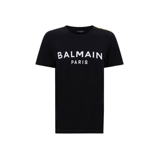 Balmain Logoed T-Shirt BA-BF1EF005BB02EAB-XS