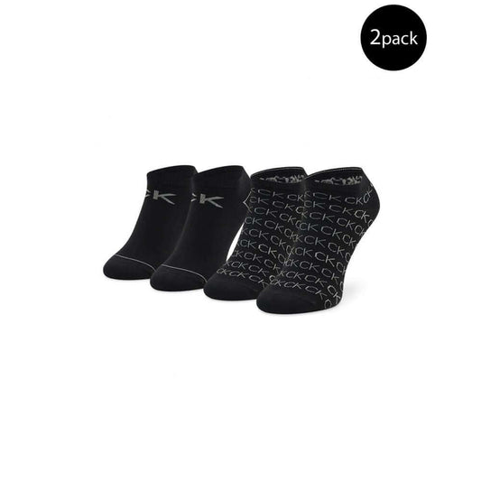 Calvin Klein Black Cotton Tights & Sock Calvin Klein Black
