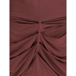 Magda Butrym draped mini dress MA-153425BORDEAUX-IT38 | S