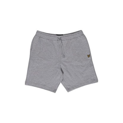 Lyle & Scott Gray Cotton Bermuda