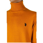 U.S. POLO ASSN. Orange Cotton Turtleneck US-15717400170-IT48 | L