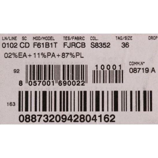 Dolce & Gabbana Black Blue Flare Mini Dress