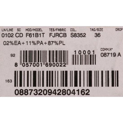 Dolce & Gabbana Black Blue Flare Mini Dress Dresses