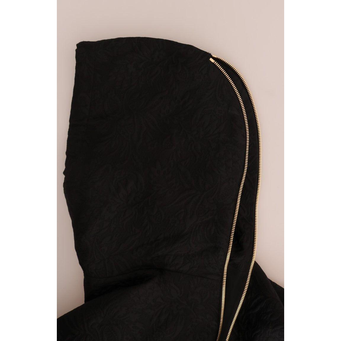 سترة Dolce &amp; Gabbana Enchanted Brocade Crystal ذات القلنسوة