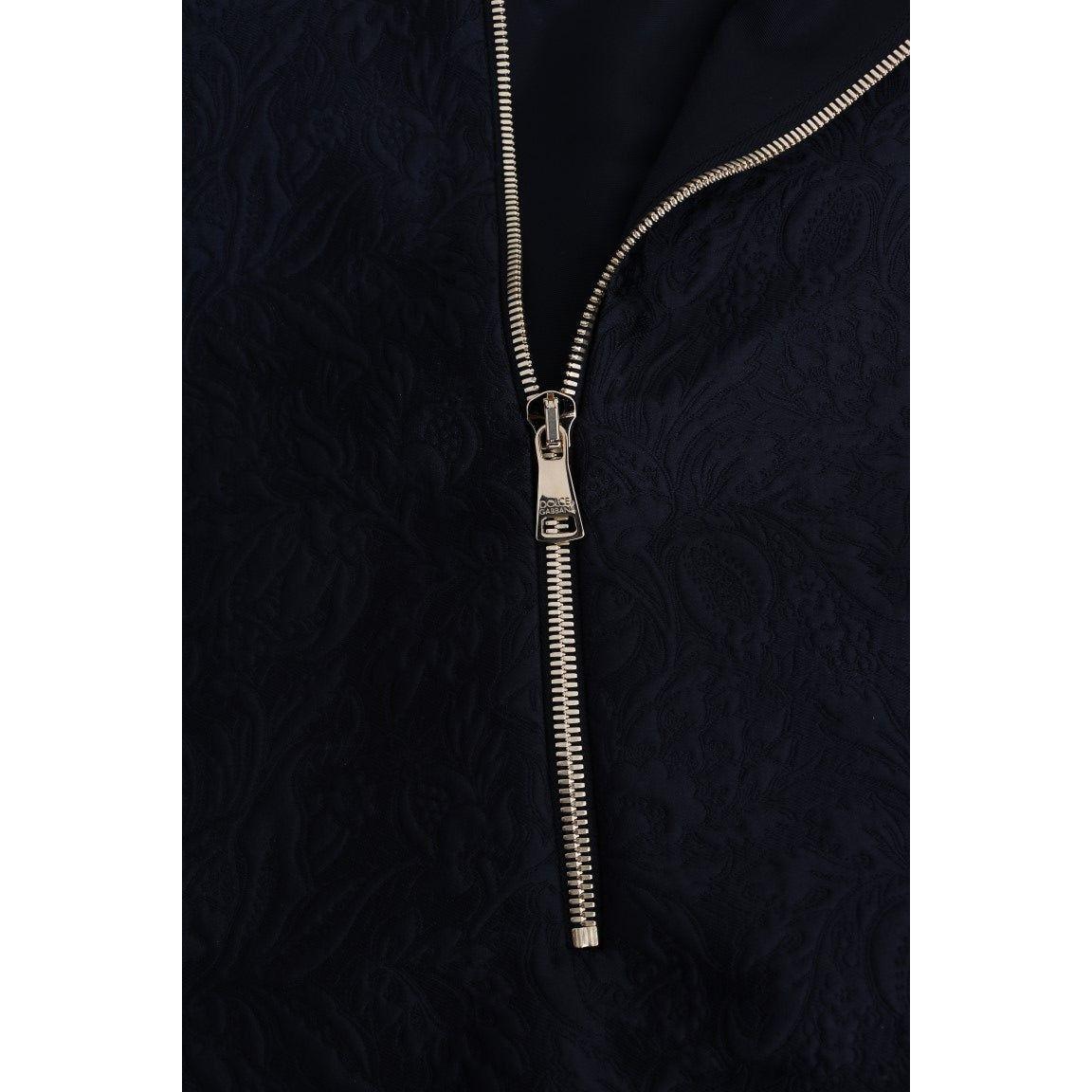 سترة Dolce &amp; Gabbana Enchanted Brocade Crystal ذات القلنسوة