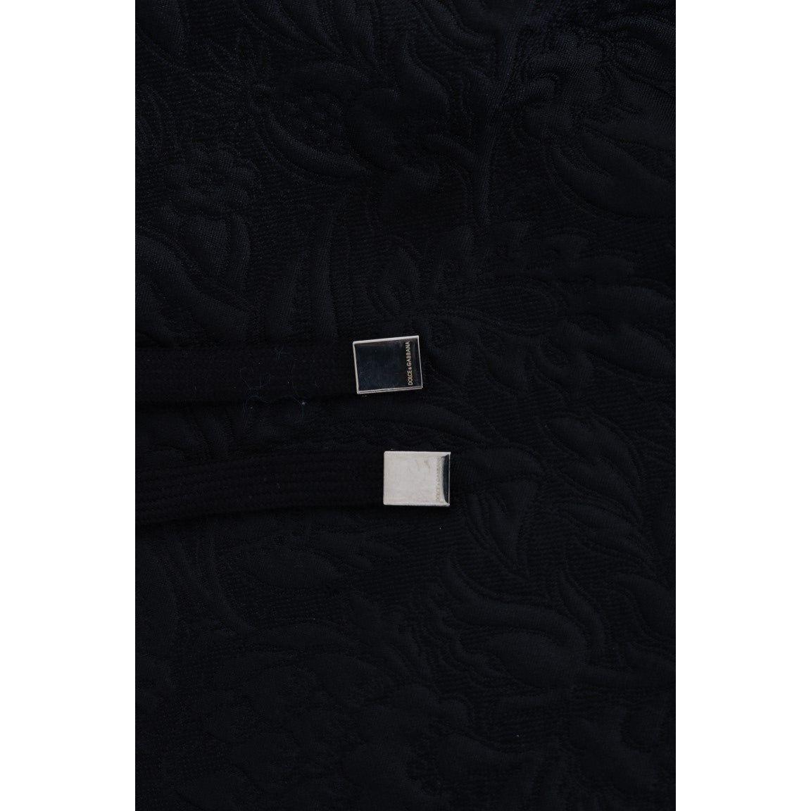 سترة Dolce &amp; Gabbana Enchanted Brocade Crystal ذات القلنسوة