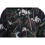 Dolce & Gabbana Sicilian Volcano Motive Polo Tee Dolce & Gabbana Dark Slate Gray
