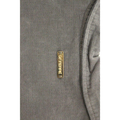 GF Ferre Green Button Front Cotton Casual Shirt