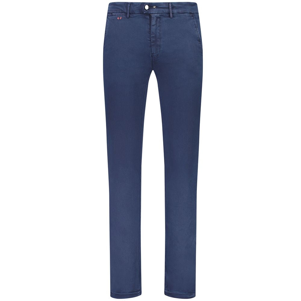 Tramarossa Blue Cotton Jeans & Pant TR-14410-W31