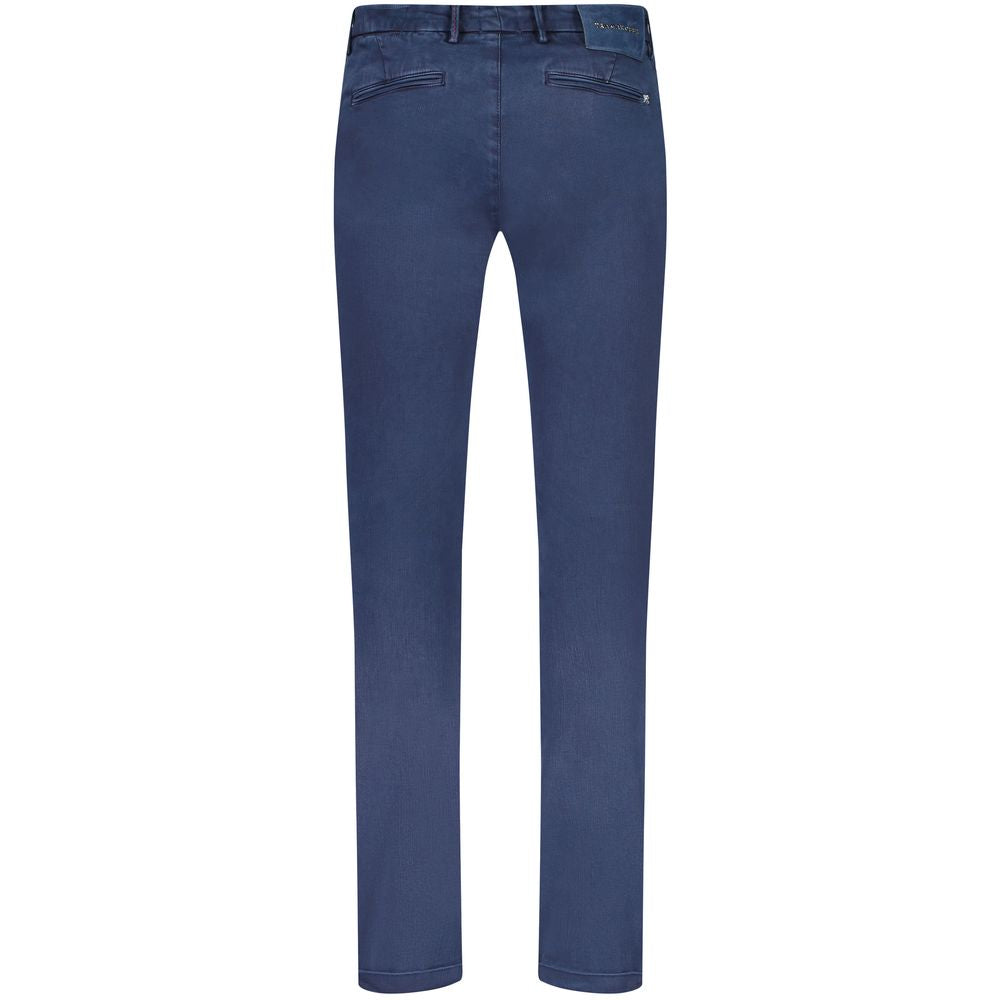 Tramarossa Blue Cotton Jeans & Pant TR-14410-W31