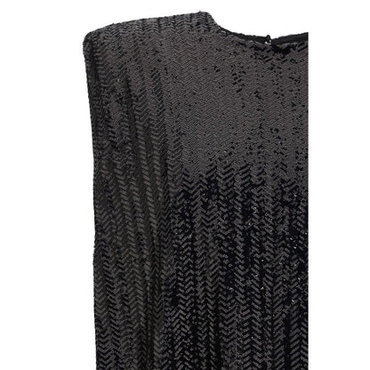 Golden Goose Black Polyester Cocktail Dress