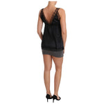 Dolce & Gabbana Lingerie Cami Black Lace Silk Stretch BIK095-4
