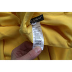 Dolce & Gabbana Yellow One Shoulder Side Slit Midi Dress DR28773#2-40