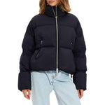 Moose Knuckles Black Nylon Jackets & Coat MO-14454-XS