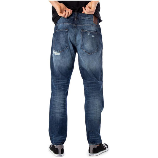 Only & Sons Blue Cotton Jeans & Pant