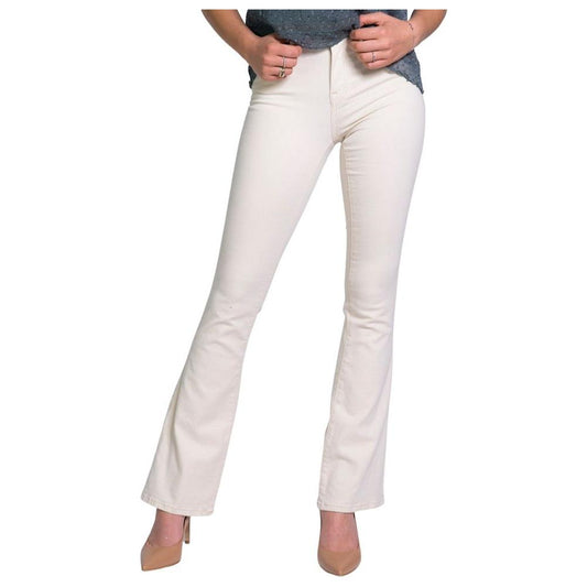 Only Cream Cotton Jeans & Pant