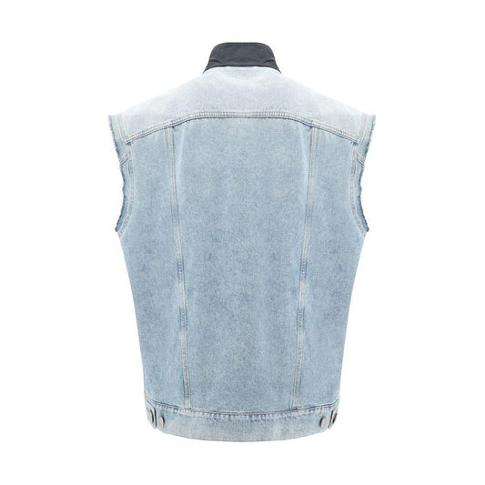 MM6 Double Woven Vest MM6 Gray