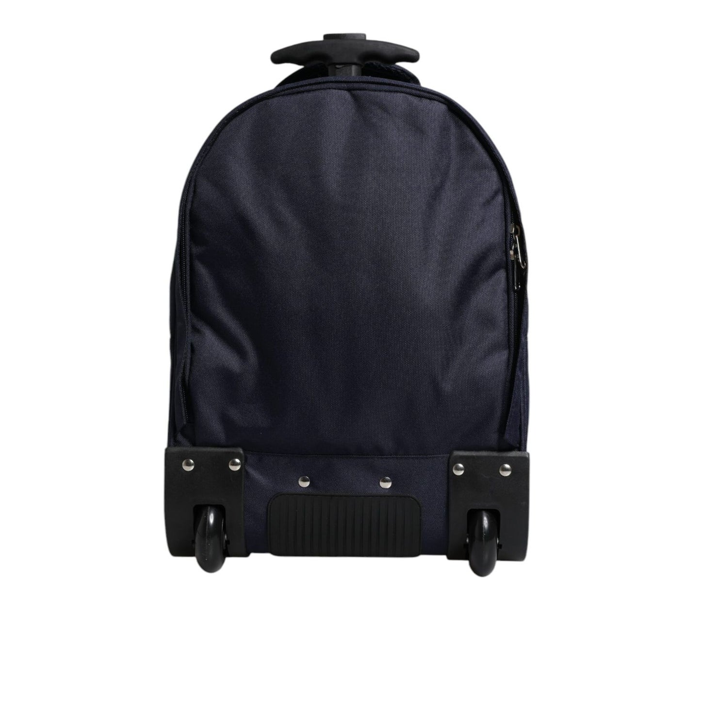 Dolce & Gabbana Blue Red Polyester Kids Back Pack Wheel Suitcase Bag