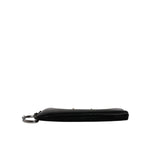 Dolce & Gabbana Black Nylon Logo Plaque Keyring Pouch Clutch Bag BAG4185