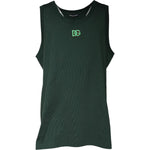 Dolce & Gabbana Green DG Sleeveless Round Neck Tank T-shirt TSH87452-52