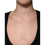 Dolce & Gabbana Black Wool Round Neck Pullover Sweater TSH87527-48