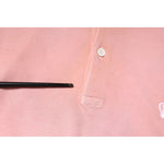 Dolce & Gabbana Pink Crown Collared Short Sleeve Polo T-shirt