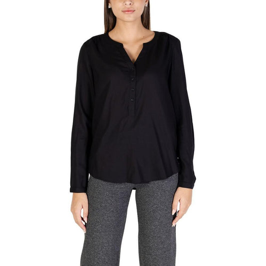 Street One Black Viscose Blouse