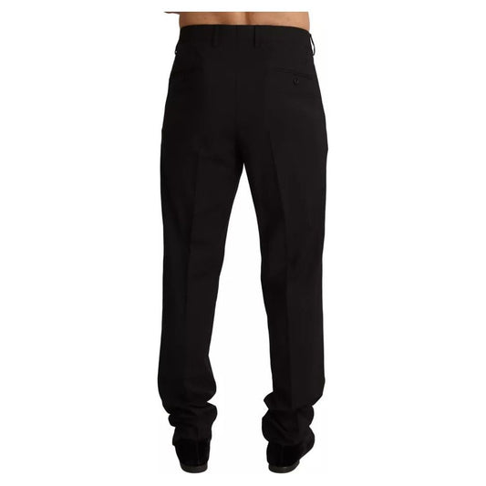 Dolce & Gabbana Black Dress Formal Skinny Pants PAN71939-54