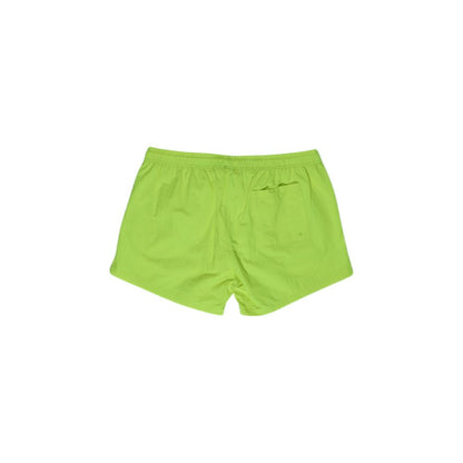 Hamaki-Ho Yellow Polyester Swim Short