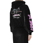 Comme Des Fuckdown Black Cotton Women Sweatshirt