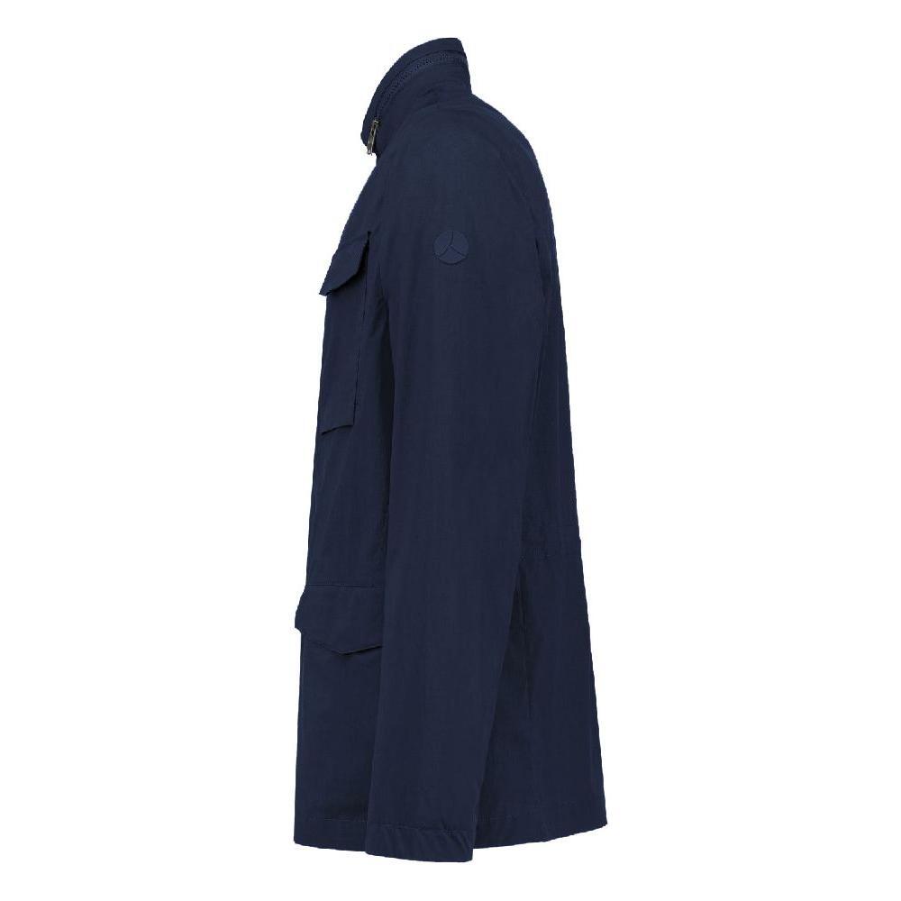 People Of Shibuya Blue Cotton Jacket PE-14513-IT46 | S