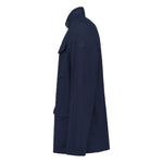 People Of Shibuya Blue Cotton Jacket PE-14513-IT46 | S