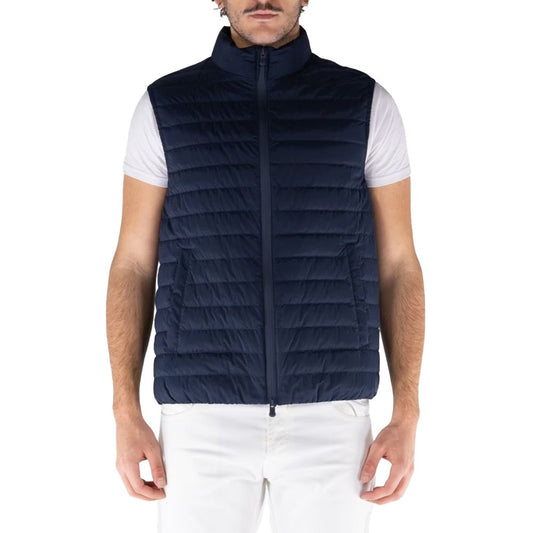 People Of Shibuya Green Polyester Men's Vest PE-14517-IT46 | S