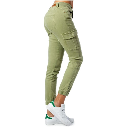 Only Green Cotton Jeans & Pant