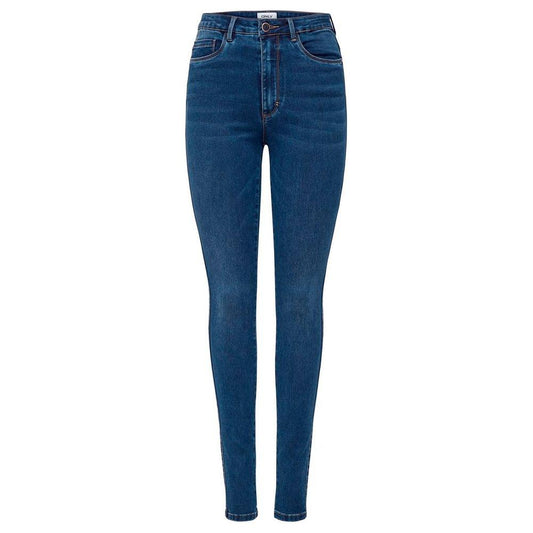 Only Blue Cotton Jeans & Pant
