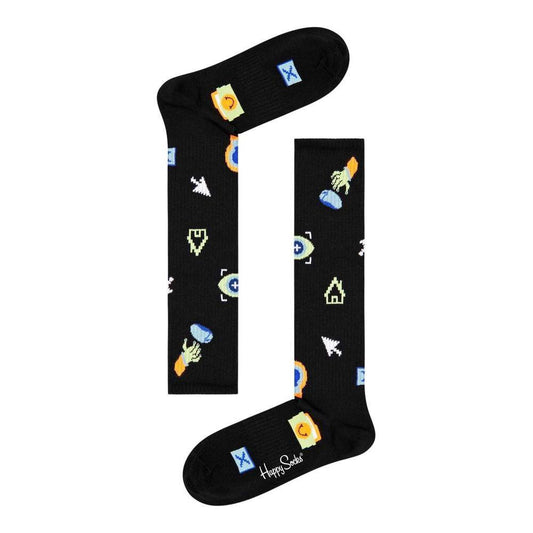 Happy Socks Black Cotton Sock