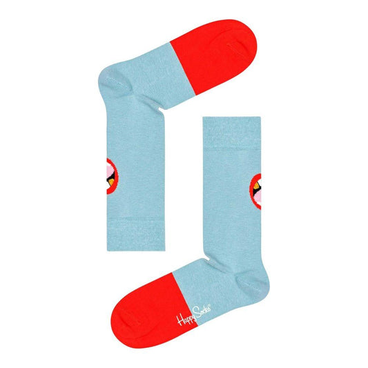 Happy Socks Blue Cotton Tights & Sock