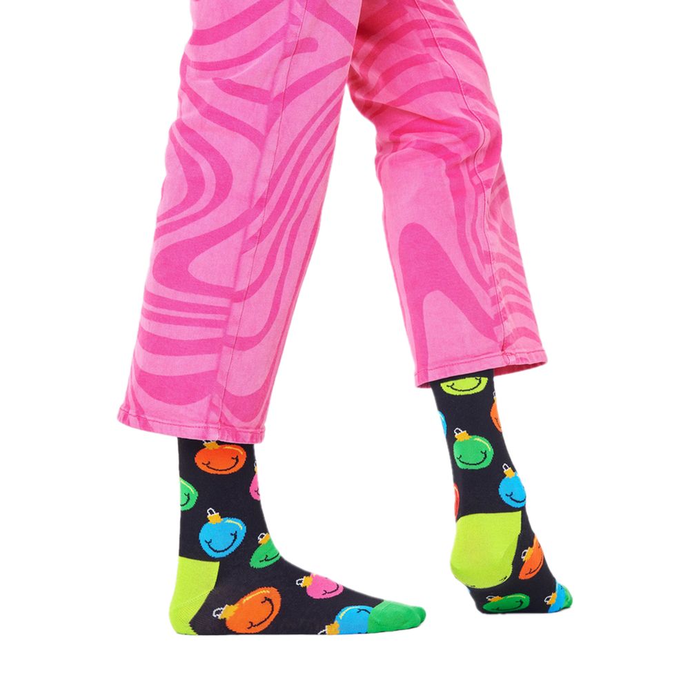 Happy Socks Black Cotton Socks