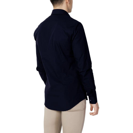 Calvin Klein Blue Cotton Shirt