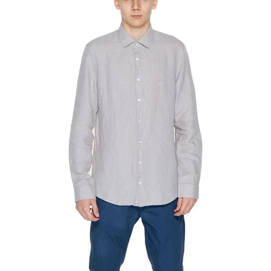 Calvin Klein Beige Linen Shirt
