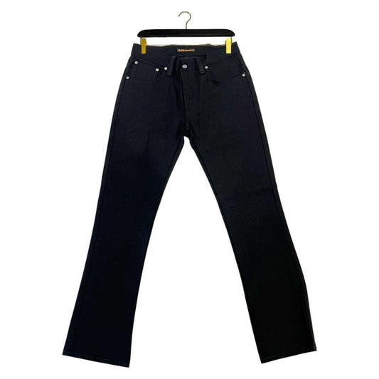 Nudie Jeans Black Cotton Men Jeans NU-24763-W31