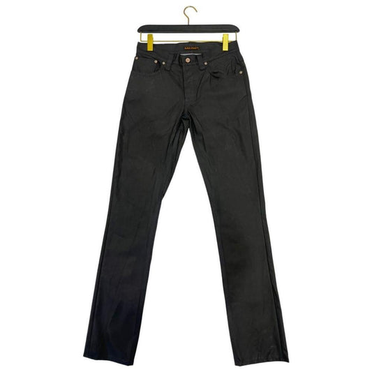 Nudie Jeans Black Cotton Men Jeans NU-24762-W30