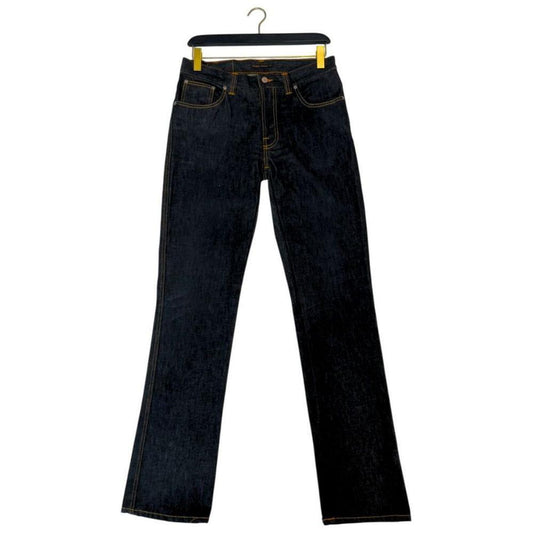 Nudie Jeans Black Cotton Men Jeans NU-24761-W27
